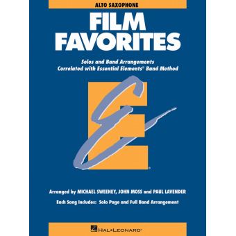 Essential Elements - Film Favorites (Alto Sax)