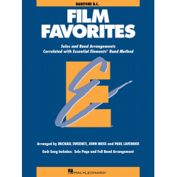         Essential Elements - Film Favorites (Baritone BC) - Michael Sweeney / Arr. John Moss
    