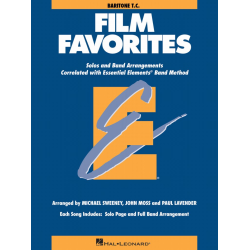         Essential Elements - Film Favorites (Bb Barit. TC) - Michael Sweeney / Arr. John Moss
    