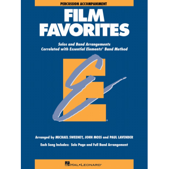 Essential Elements - Film Favorites (Percussion)