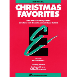         Essential Elements Christmas Favorites - Bb Bariton - Diverse / Arr. Michael Sweeney
    
