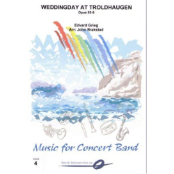         Wedding day at Troldhaugen Opus 65,6 - Edvard Grieg / Arr. John Brakstad
    