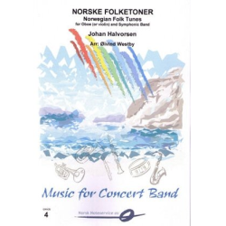         Norwegian Folk Tunes for Oboe or Violin Solo - Johan Halvorsen / Arr. Oivind Westby
    
