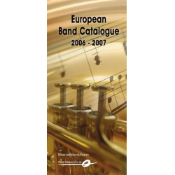 Promo Kat + CD: Norsk Noteservice European Band Catalogue 2006/2007