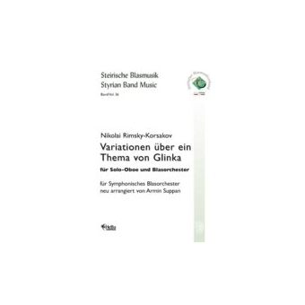Variationen über ein Thema von Glinka für Solo-Oboe und Blasorchester