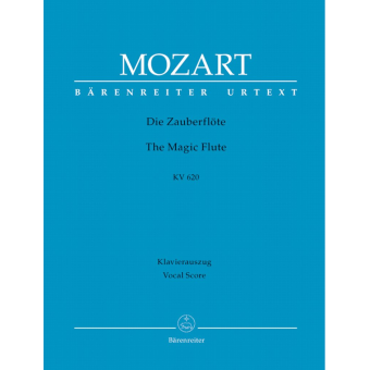 Klavierauszug: Die Zauberflöte KV 620 (Neuausgabe)