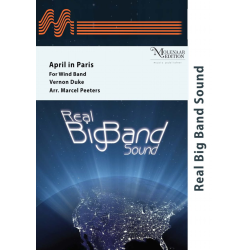         April in Paris - Vernon Duke / Arr. Marcel Peeters
    