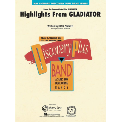         Highlights from Gladiator - Hans Zimmer / Arr. Paul Murtha
    