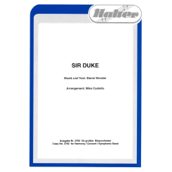         Sir Duke - Stevie Wonder / Arr. Mike Costello
    