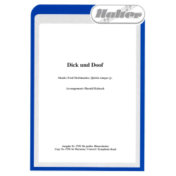         Dick und Doof - Fred Strittmatter & Quirin Amper jr. / Arr. Harald Kolasch
    