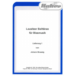         Lausitzer Balltänze Lieferung 01 - 14 2. Trompete Bb - Johann Brussig
    