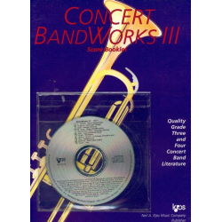 Promo Kat + CD: Kjos - Concert Bandworks III CD 1+2