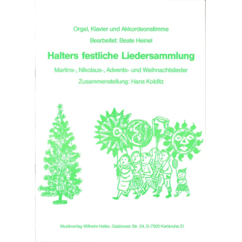 Halters festliche Liedersammlung - 23 3. Horn in F