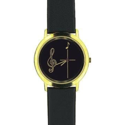         Armbanduhr Gold "Violinschlüssel"
    