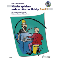         Klavierspielen - mein schönstes Hobby - Band 1 - mit Online Material - Hans-Günter Heumann
    