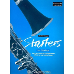         Starters for Clarinet - Gordon Lewin
    