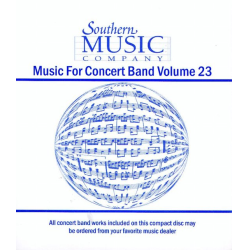 Promo CD: Southern Music - Concert Band Volume 23