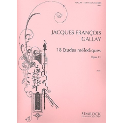         18 melodische Etüden für Horn Opus 53 - Jacques-Francois Gallay
    
