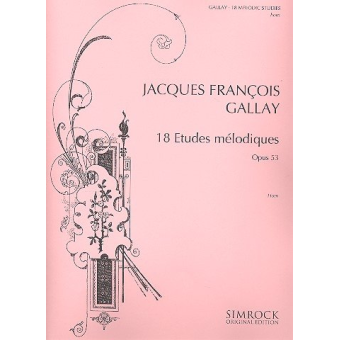 18 melodische Etüden für Horn Opus 53
