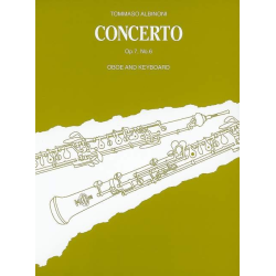         CONCERTO D-DUR OP 7/6 OB STR - Tomaso Albinoni
    