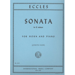         Sonate g-moll - Horn - Henry Eccles
    