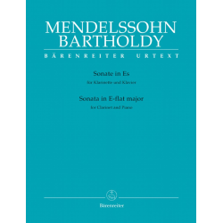         Sonata In E-Flat For Clarinet & Piano - Felix Mendelssohn-Bartholdy / Arr. Gerhard Allroggen
    