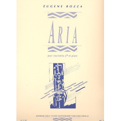         Aria pour clarinette et piano - Eugène Bozza
    