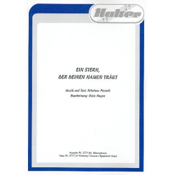         Ein Stern der deinen Namen trägt - Nikolaus Presnik / Arr. Nils Hayen
    