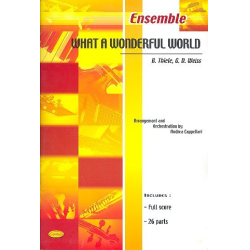         What a Wonderful World - George David Weiss & Bob Thiele / Arr. Andrea Cappellari
    