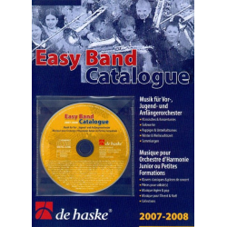 Promo Kat + CD: De Haske - Easy Band Catalogue 2007-2008