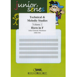         Technical & Melodic Studies Vol. 1 - John Glenesk Mortimer
    