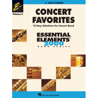 Concert Favorites Vol. 2 - Alto Clarinet