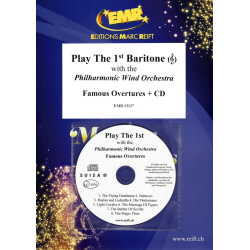         Play The 1st Baritone With The Philharmonic Wind Orchestra: Famous Overtures - Diverse / Arr. John Glenesk Mortimer
    