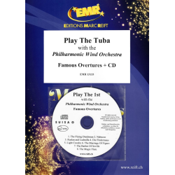         Play The Tuba With The Philharmonic Wind Orchestra: Famous Overtures - Diverse / Arr. John Glenesk Mortimer
    