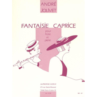 Fantaisie Caprice For Flute And Piano