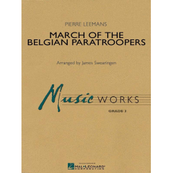         March of the Belgian Paratroopers - Pieter Leemans / Arr. James Swearingen
    