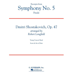         Symphony No. 5 - Finale (Excerpts) - Dmitri Shostakovitch / Schostakowitsch / Arr. Robert Longfield
    