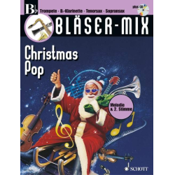         Bläser-Mix Christmas Pop - Ausgabe mit CD für Bb Instrumente
    