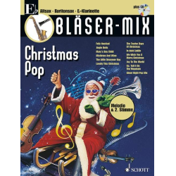         Bläser-Mix Christmas Pop - Ausgabe mit CD für Eb Instrumente
    