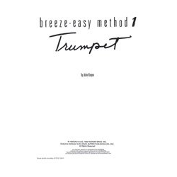         Breeze-Easy Method for Trumpet (Cornet), Book 1 - John Kinyon
    