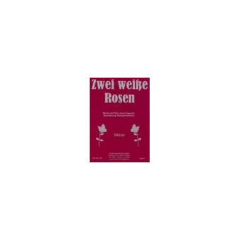 Zwei weisse Rosen