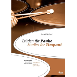         Etüden für Pauke (Studies for Timpani) - 19 Variations on a theme by Franz Krüger - Arend Weitzel
    