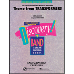         Theme from Transformers - Steve Jablonsky / Arr. Michael Sweeney
    