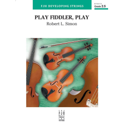         Play Fiddler; Play (s/o) - Robert L. Simon / Arr. Robert L. Simon
    