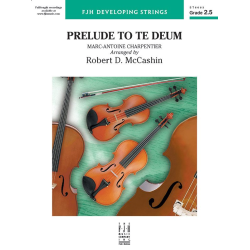         Prelude to Te Deum (s/o) - Marc Antoine Charpentier / Arr. Robert D. McCashin
    