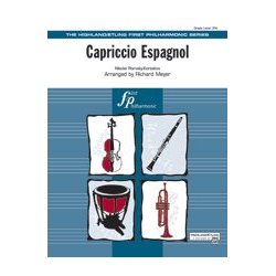        Capriccio Espagnol (full orchestra) - Nicolaj / Nicolai / Nikolay Rimskij-Korsakov / Arr. Richard Meyer
    