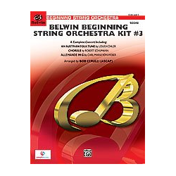         Belwin Beginning String Orchestra Kit #3 - Bob Cerulli
    