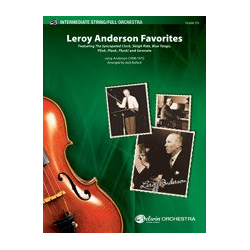         Leroy Anderson Favorites (full/str orch) - Leroy Anderson / Arr. Jack Bullock
    
