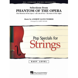         Selections from The Phantom of the Opera - Andrew Lloyd Webber / Arr. Larry Moore
    