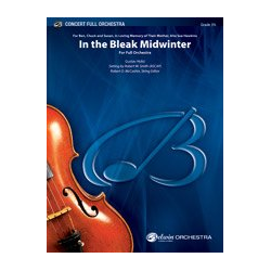         In the Bleak Midwinter (full orchestra) - Gustav Holst / Arr. Robert W. Smith
    